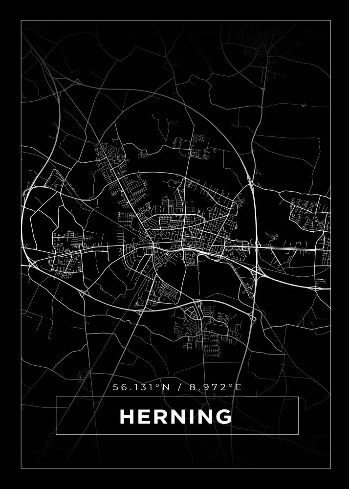 Bildverkstad Map - Herning - Black