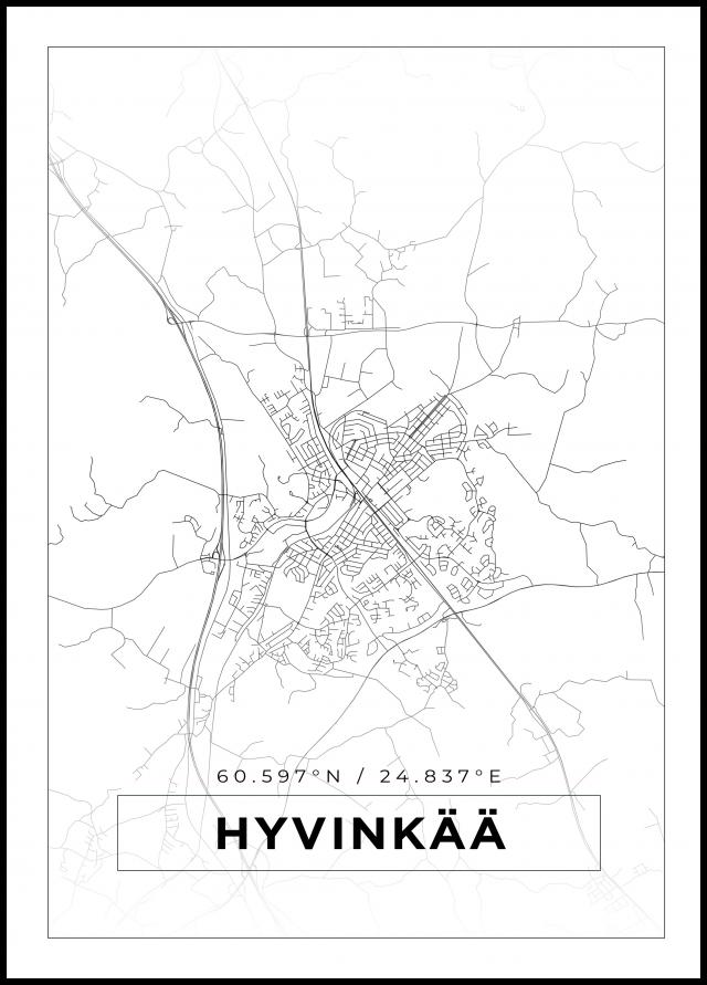 Bildverkstad Map - Hyvinkää - White