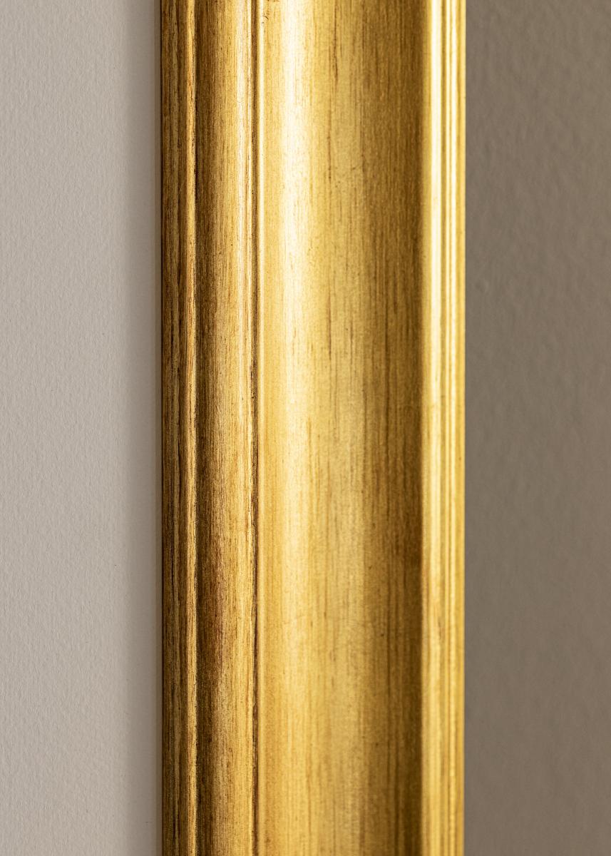 Hier Rahmen Belfast Helles Gold Größe nach Wunsch kaufen BGASTORE.DE