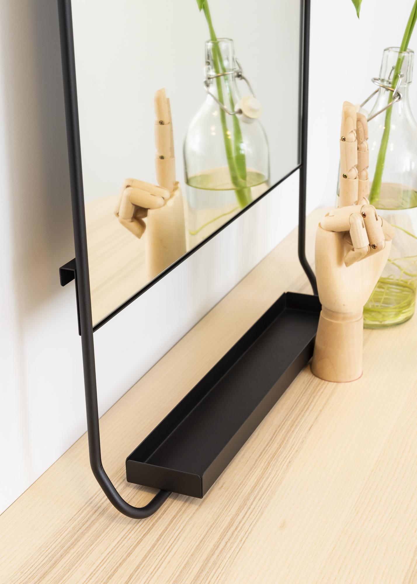 Hier Spiegel House Doctor Chic Schwarz 45x110 cm kaufen - BGASTORE.DE