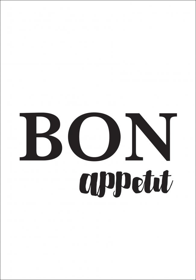 Bildverkstad Bon appetit Poster