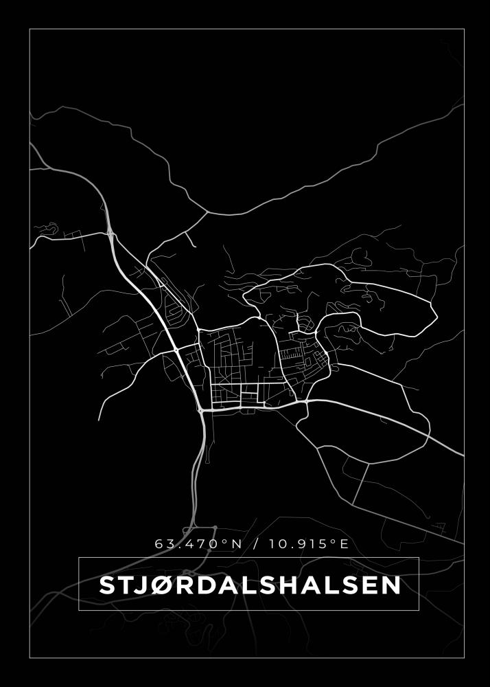 Bildverkstad Map - Stjrdalshalsen - Black