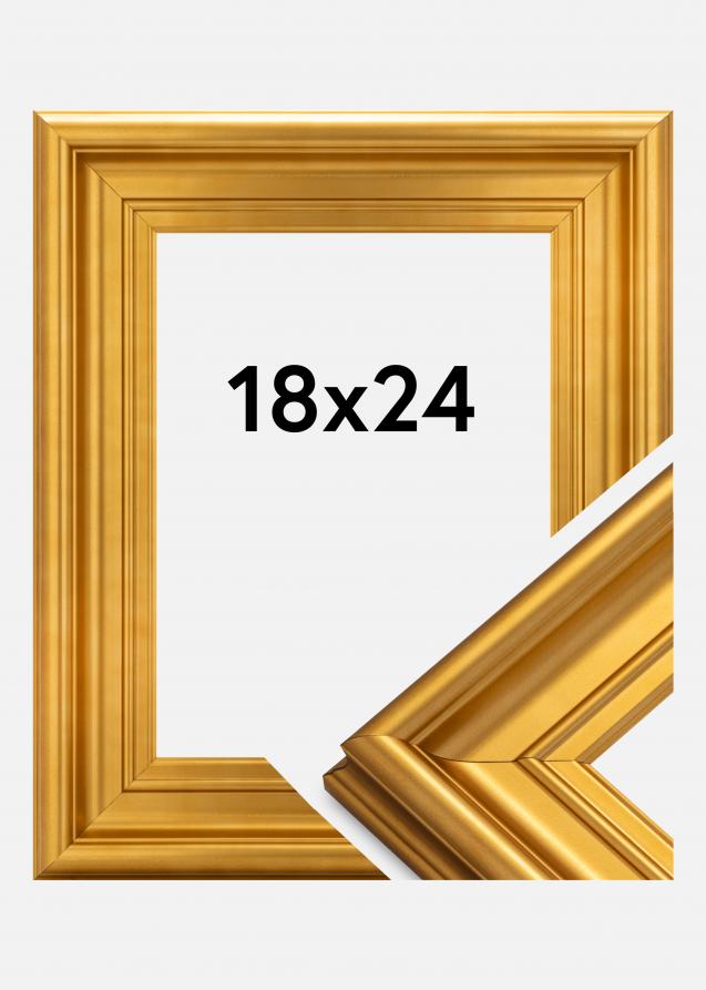 Ramverkstad Rahmen Mora Premium Gold 18x24 cm