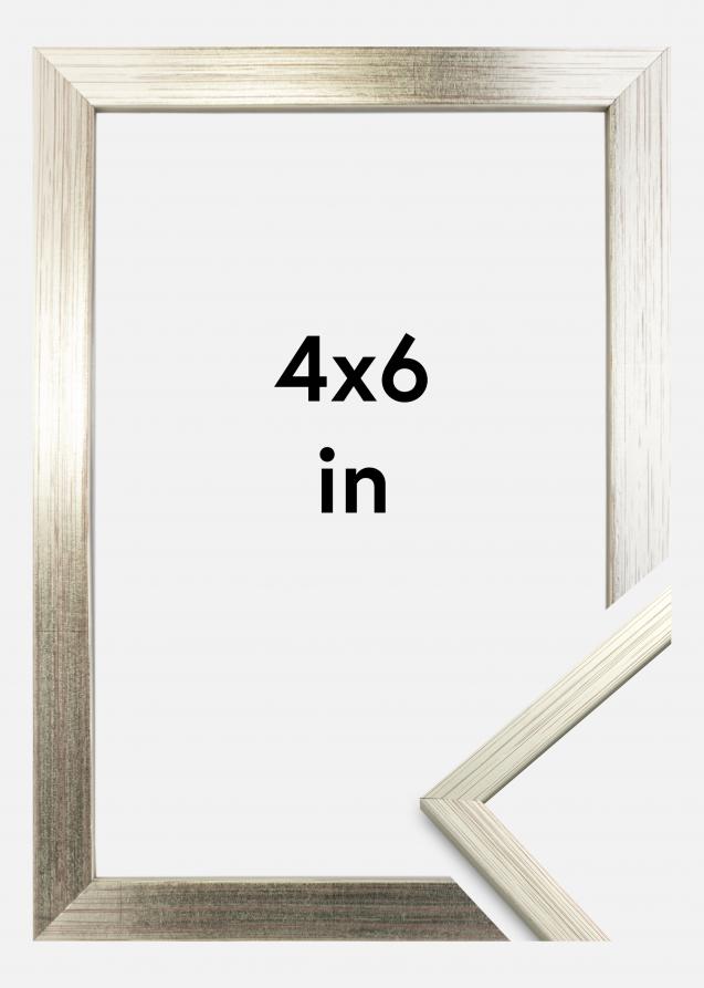 Galleri 1 Rahmen Edsbyn Silber 4x6 inches (10,16x15,2 cm)