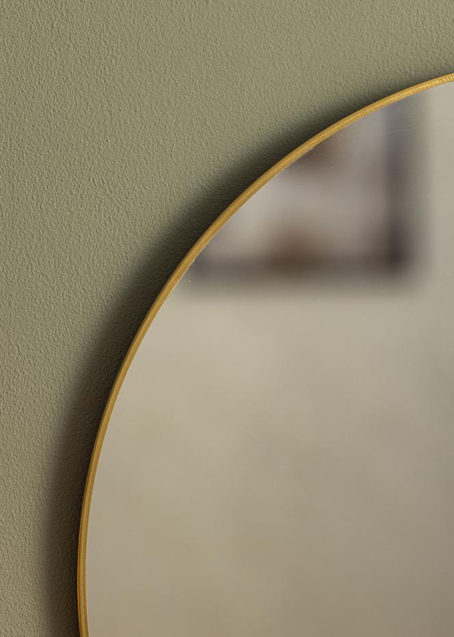 KAILA KAILA Round Mirror - Thin Brass 40 cm 