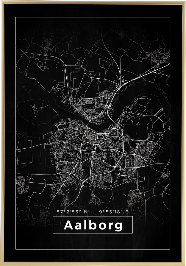 Bildverkstad Map - Aalborg - Black