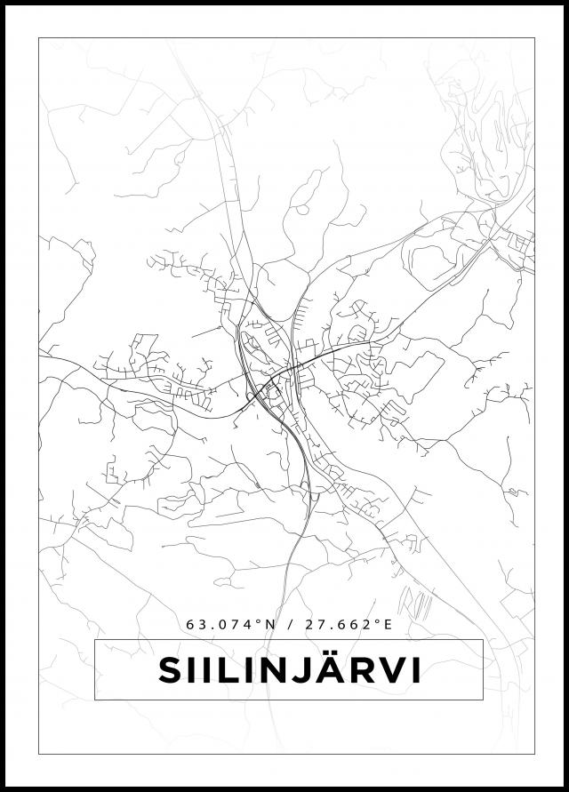 Bildverkstad Map - Siilinjärvi - White
