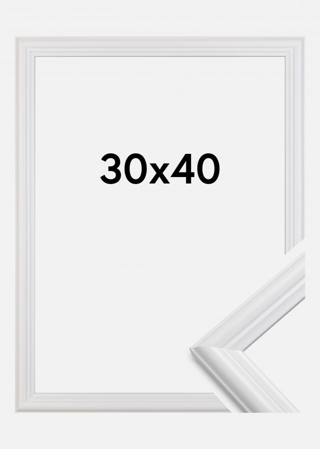 Galleri 1 Rahmen Siljan Acrylglas Weiß 30x40 cm