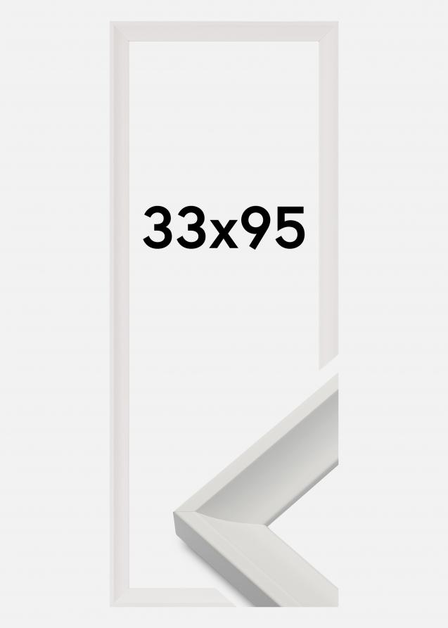 Galleri 1 Rahmen Öjaren Weiß 33x95 cm