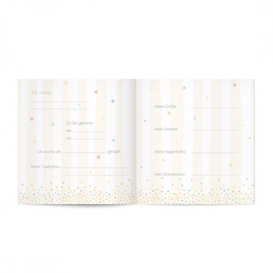 Goldbuch Mobile Girl Babyalbum - 30x31 cm (60 weie Seiten / 30 Blatt)