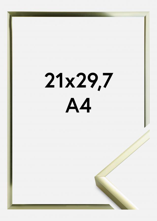Artlink Rahmen Poster Frame Aluminum Gold 21x29,7 cm (A4)