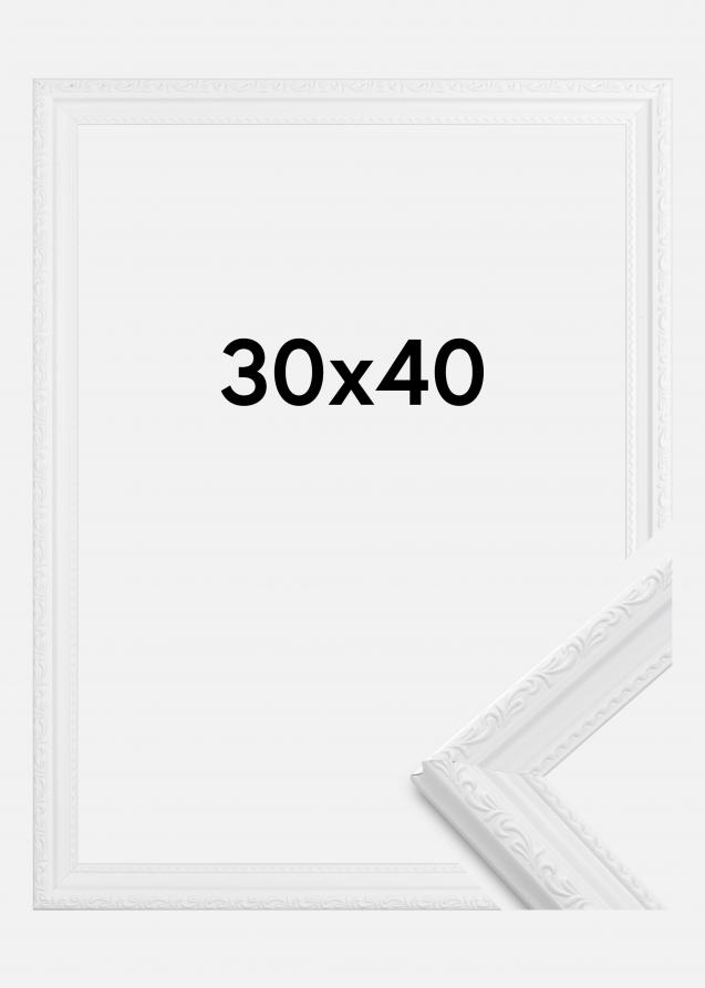 Galleri 1 Rahmen Abisko Acrylglas Weiß 30x40 cm