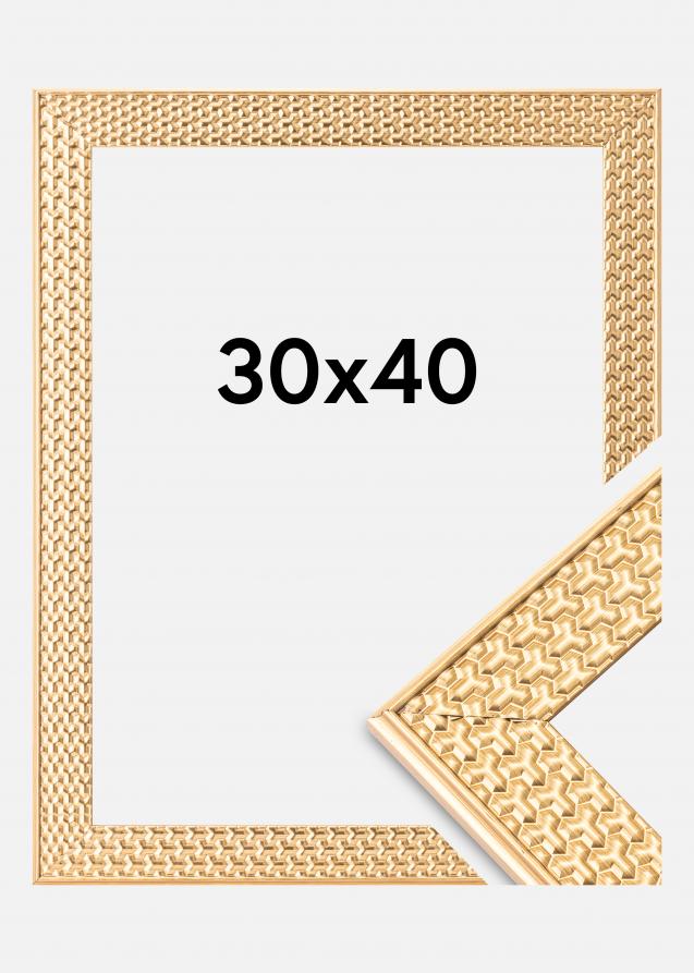 Artlink Rahmen Grace Acrylglas Gold 30x40 cm