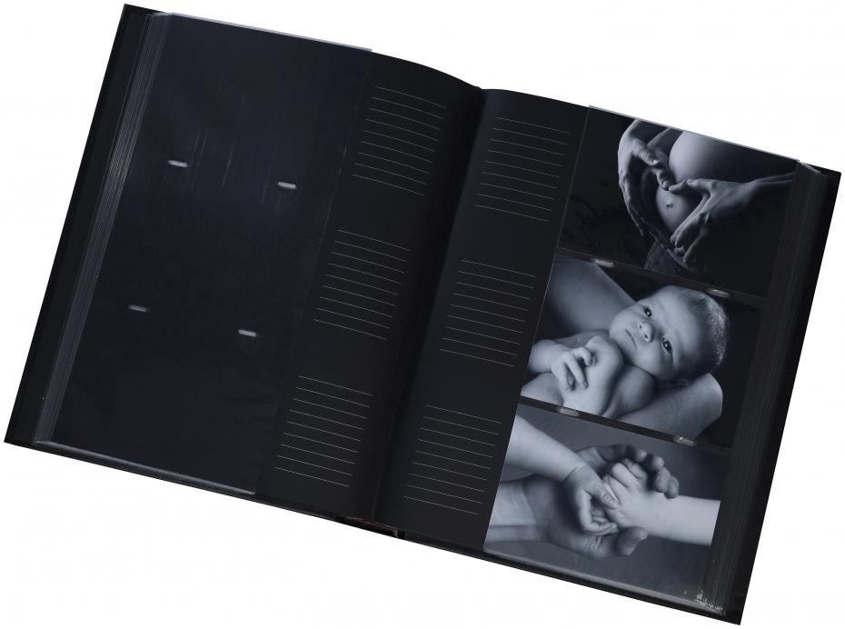 BGA Nordic Black Line Super Fotoalbum - 300 Bilder 10x15 cm