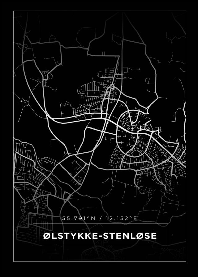 Bildverkstad Map - Ølstykke-Stenløse - Black