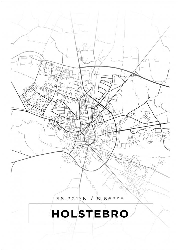 Bildverkstad Map - Holstebro - White