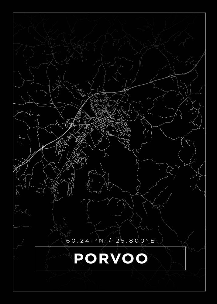 Bildverkstad Map - Porvoo - Black