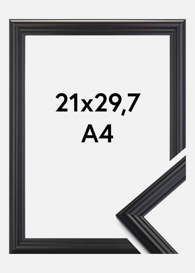 Galleri 1 Rahmen Siljan Schwarz 21x29,7 cm (A4)