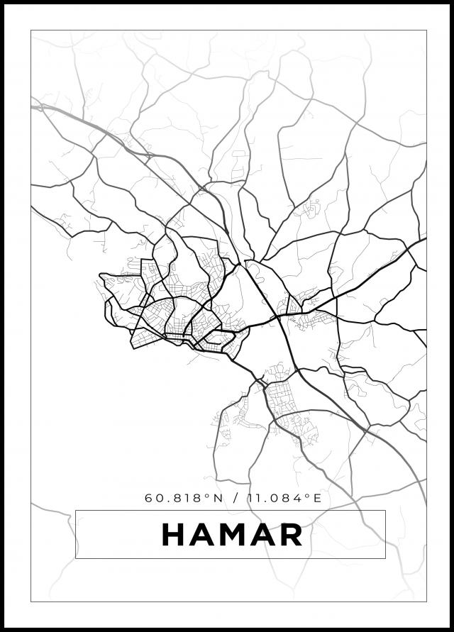 Bildverkstad Map - Hamar - White