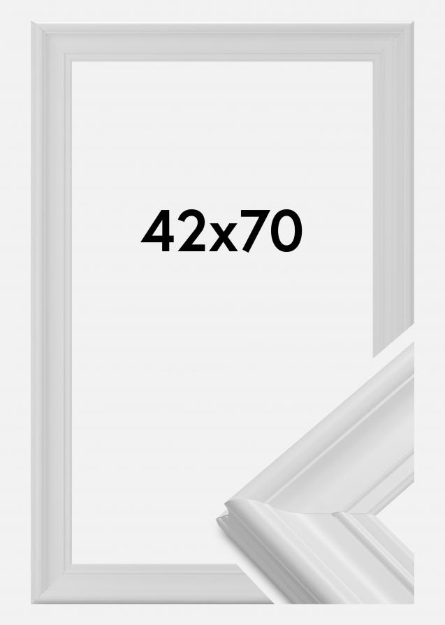 Ramverkstad Rahmen Mora Premium Weiß 42x70 cm