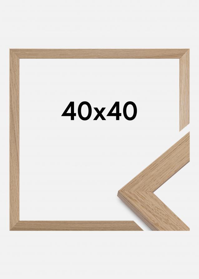 Artlink Rahmen Trendline Acrylglas Eiche 40x40 cm