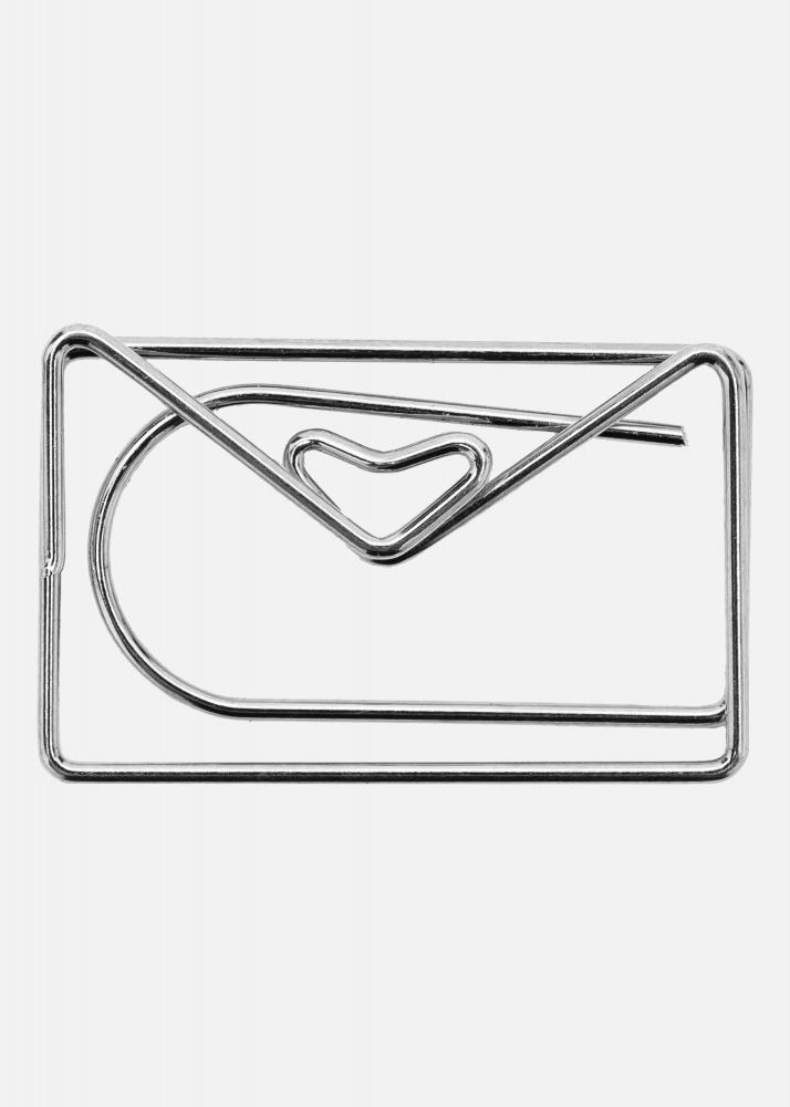 Walther PAC Metall Paperclip Envelope Silber