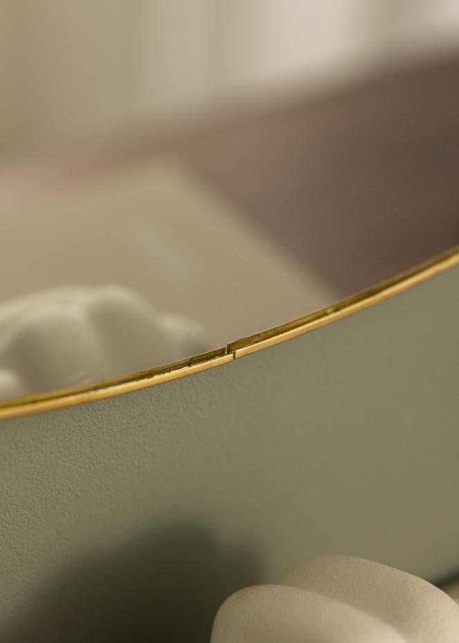 KAILA KAILA Round Mirror - Thin Brass 80 cm 