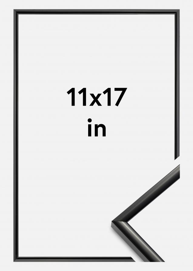 BGA Nordic Rahmen New Lifestyle Acrylglas Schwarz 11x17 inches (27,94x43,18 cm)