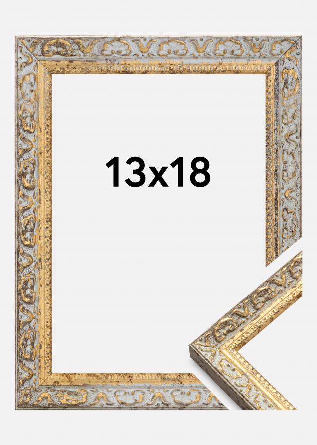 Bubola e Naibo Rahmen Smith Gold-Silber 13x18 cm