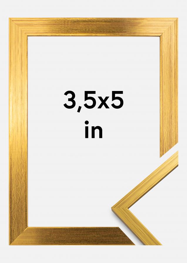 Galleri 1 Rahmen Edsbyn Gold 3,5x5 inches (8,89x12,7 cm)