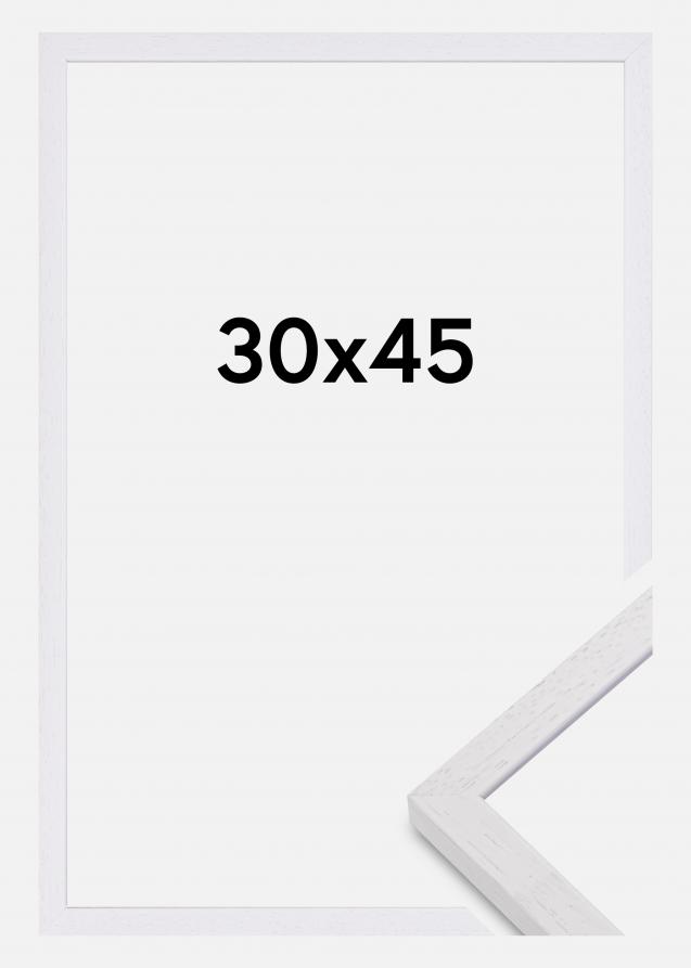 Mavanti Rahmen Glendale Matt Antireflexglas Weiß 30x45 cm