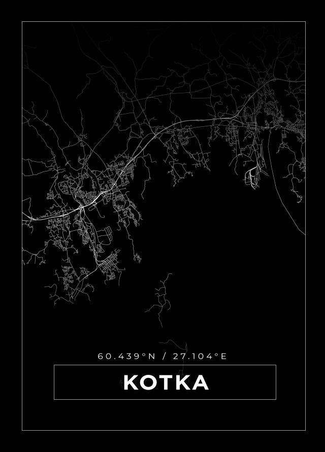 Bildverkstad Map - Kotka - Black