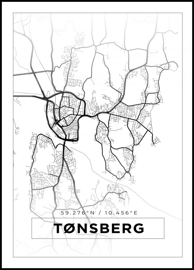 Bildverkstad Map - Tønsberg - White