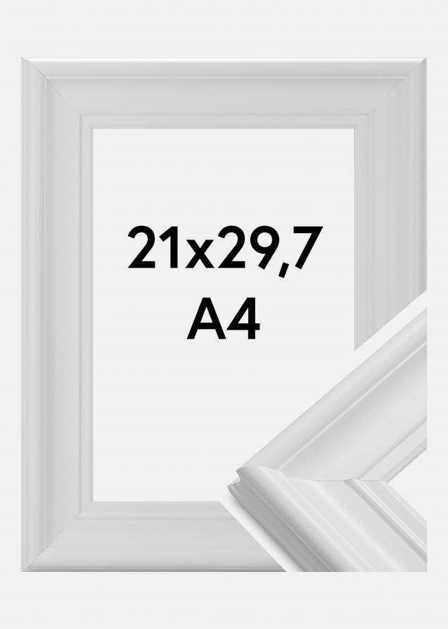 Galleri 1 Rahmen Mora Premium Acrylglas Weiß 21x29,7 cm (A4)