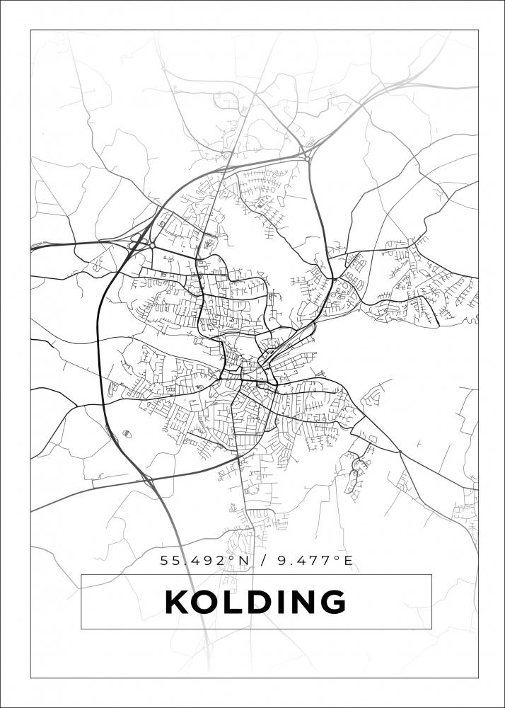 Bildverkstad Map - Kolding - White