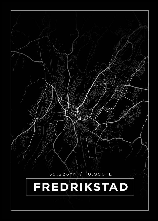 Bildverkstad Map - Fredrikstad - Black