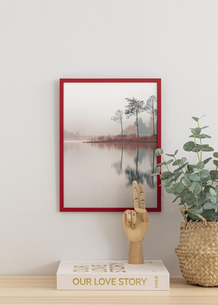 Galleri 1 Rahmen Edsbyn Acrylglas Rot 50x70 cm