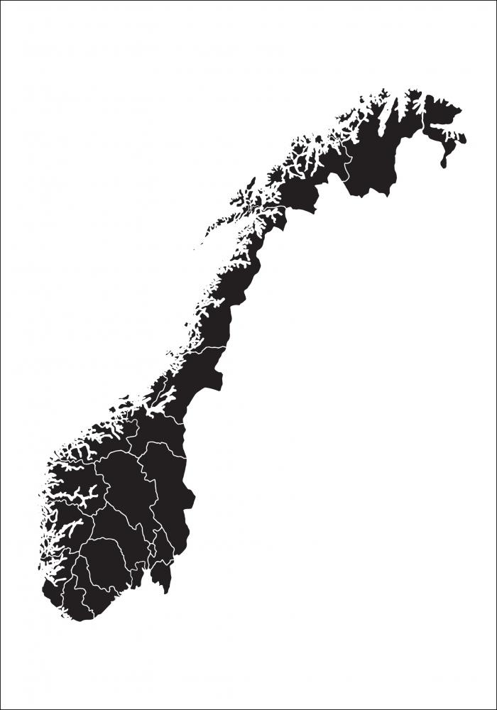Bildverkstad Map - Norge - Black