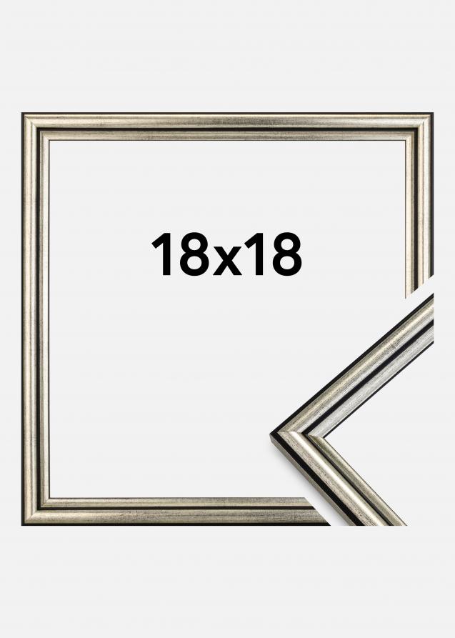 Galleri 1 Rahmen Horndal Silber 18x18 cm