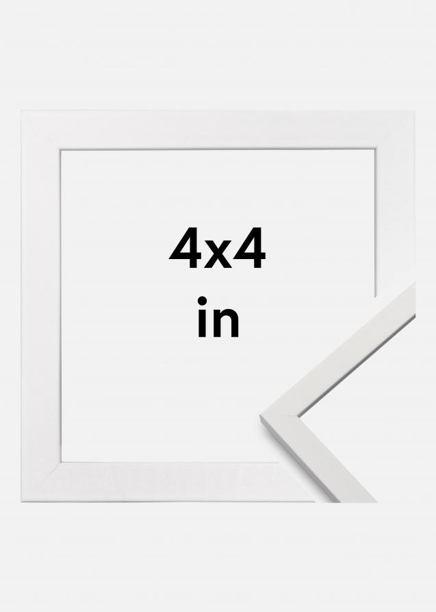 Galleri 1 Rahmen Edsbyn Acrylglas Weiß 4x4 inches (10,16x10,16 cm)