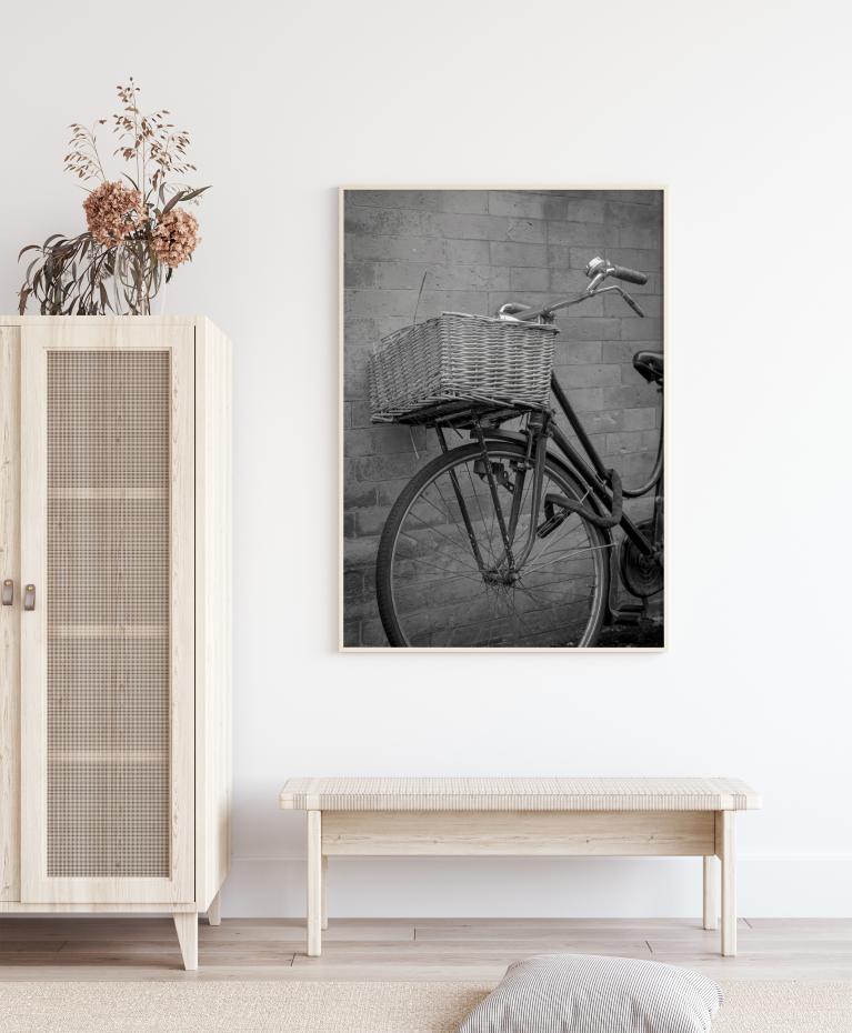 Bildverkstad Bicycle Basket Poster