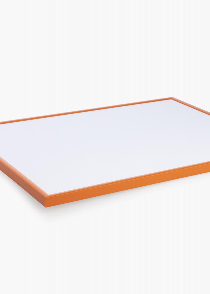 Ram med passepartou Rahmen New Lifestyle Orange 50x70 cm - Passepartout Schwarz 40x60 cm