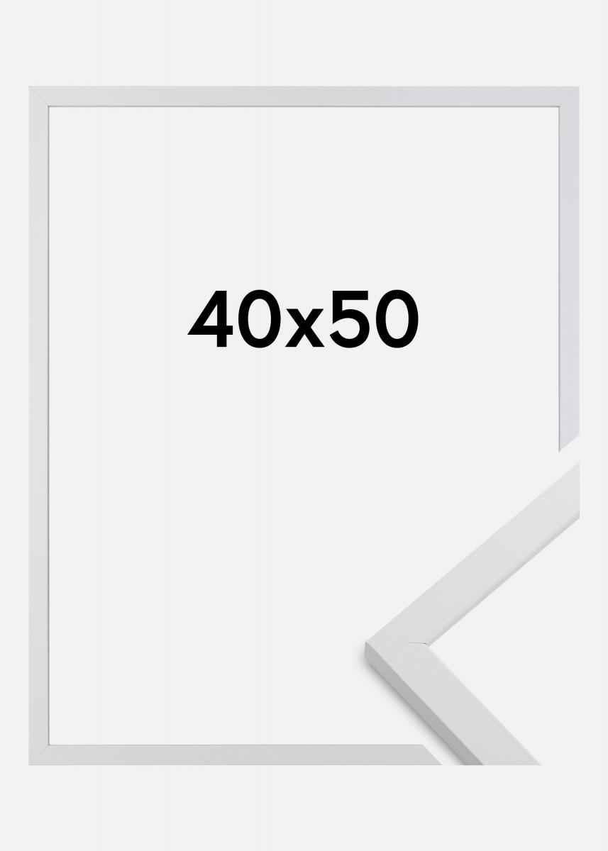 Artlink Rahmen Trendy Acrylglas Weiß 40x50 cm