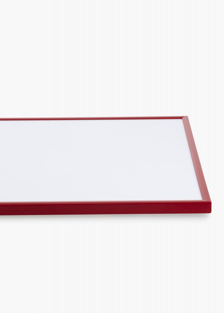 Ram med passepartou Rahmen New Lifestyle Medium Red 50x70 cm - Passepartout Schwarz 40x60 cm