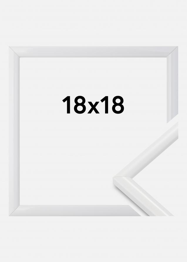 Estancia Rahmen Newline Weiß 18x18 cm