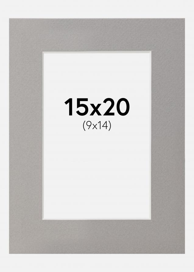 Galleri 1 Passepartout Grau 15x20 cm (9x14)