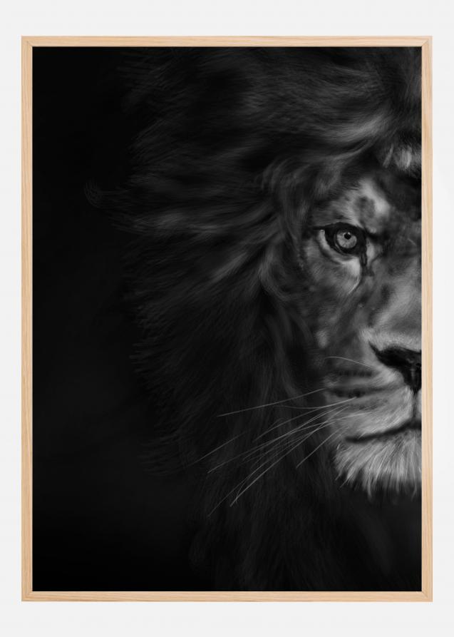 Bildverkstad Half Lion Poster