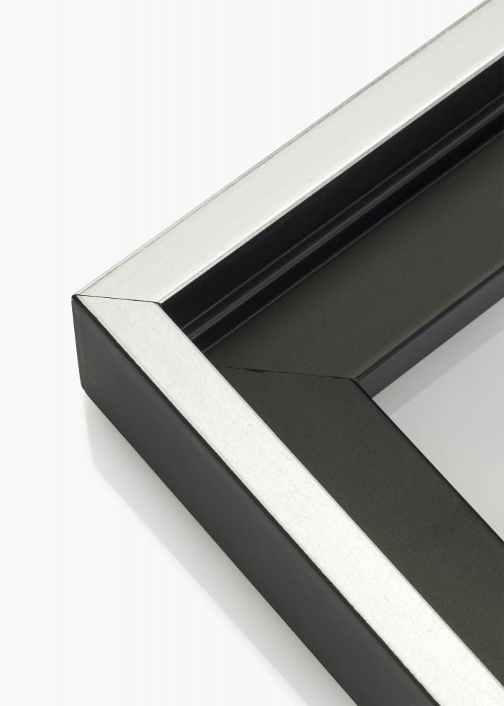 Mavanti Rahmen fr Leinwand Reno Schwarz / Silber 20x25 cm