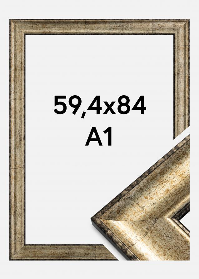 Galleri 1 Rahmen Saltsjöbaden Acrylglas Antik-Gold 59,4x84 cm (A1)