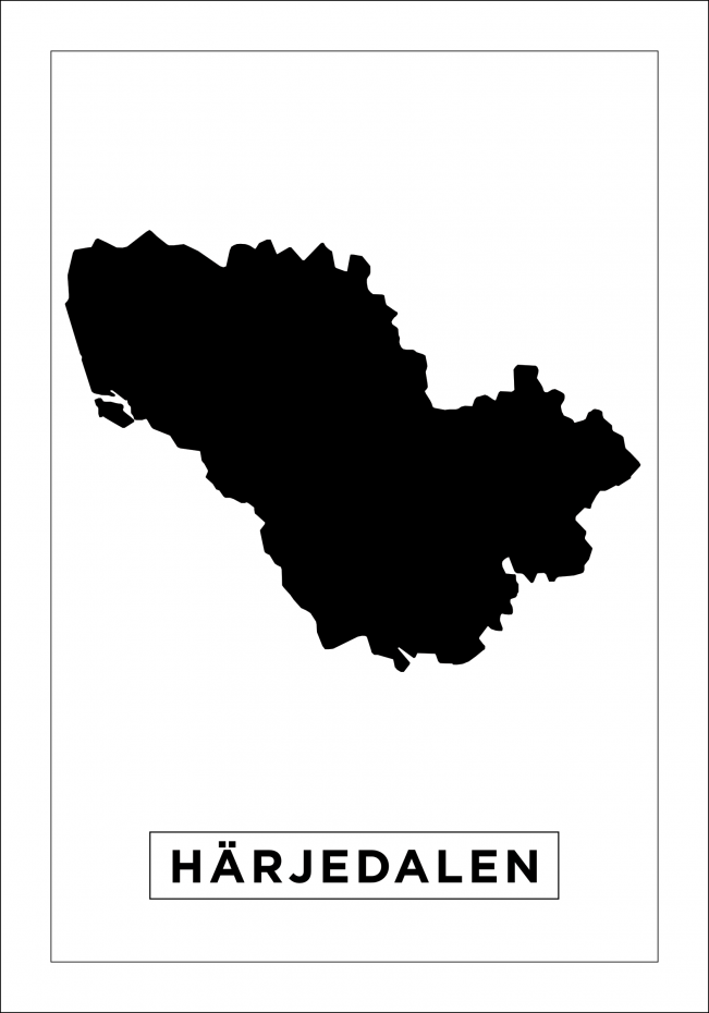 Bildverkstad Map - Hrjedalen - White